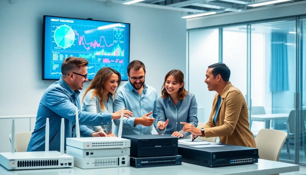 Productos Ubiquiti para la comunicación de datos